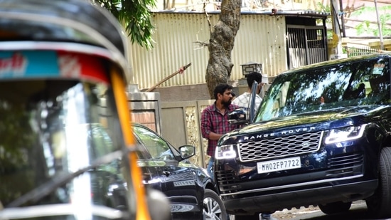 Katrina Kaif and Vicky Kaushal were out and about in Mumbai. They were snapped outside a clinic after Bollywoodlife claimed the Tiger actor is likely to spill the beans on her pregnancy speculations at Karan Johar’s show Koffee With Karan 7. She will be attending with her Phone Bhoot co-stars Ishaan Khatter and Siddhant Chaturvedi. 