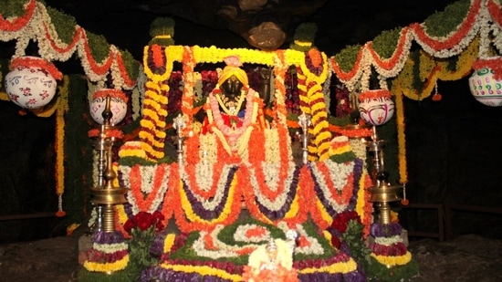 Krishna Janmashtami celebrations in Bengaluru. (Putthige Mutt/Twitter)