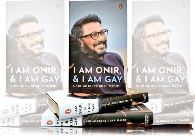 Onir wants his book (above) to help others who may not have the courage to be their true selves Onir wants his book (above) to help others who may not have the courage to be their true selves