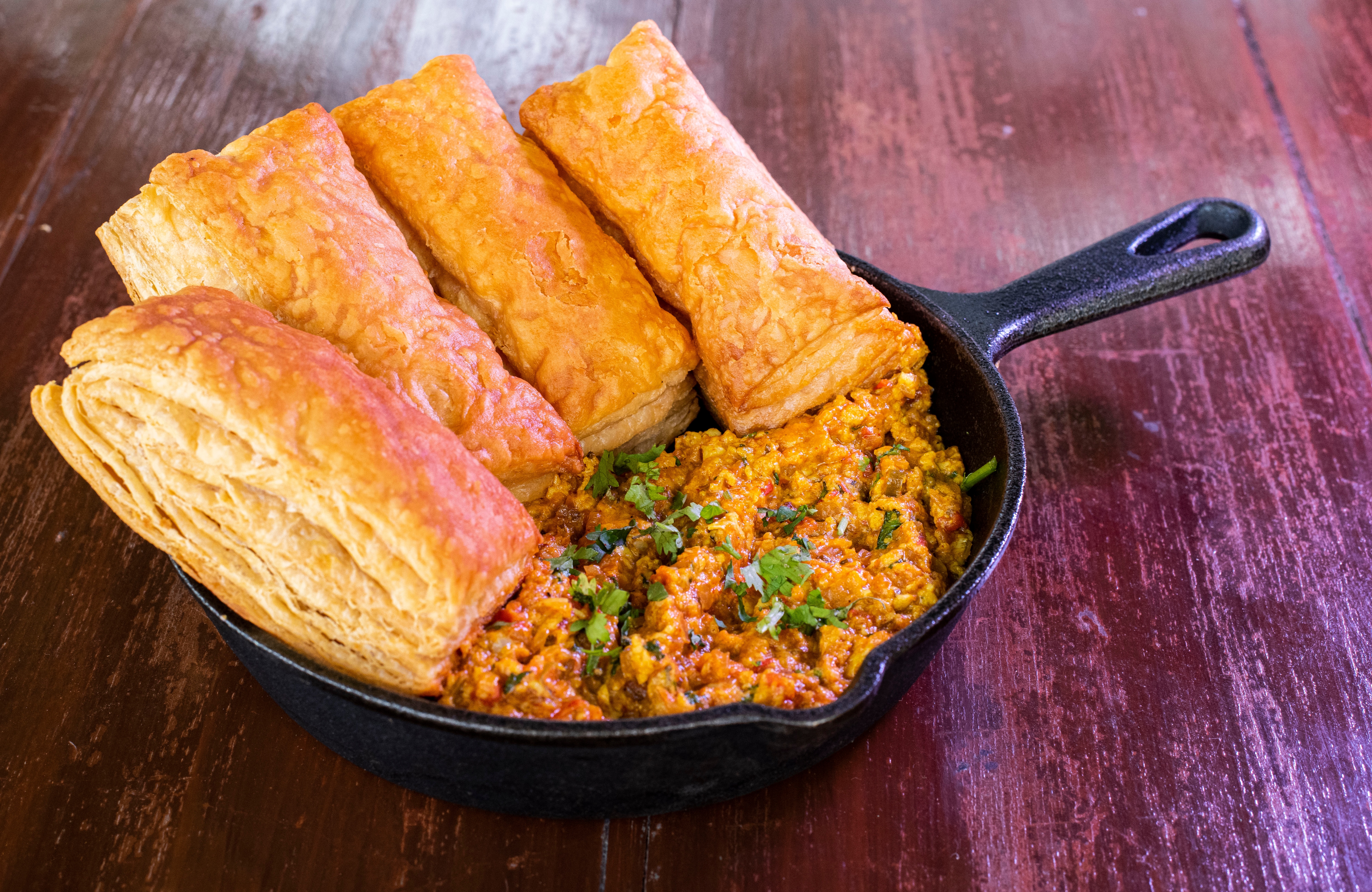 Akuri toast (Photo by Anshuman Poyrekar/ Hindustan Times) (Hindustan Times)