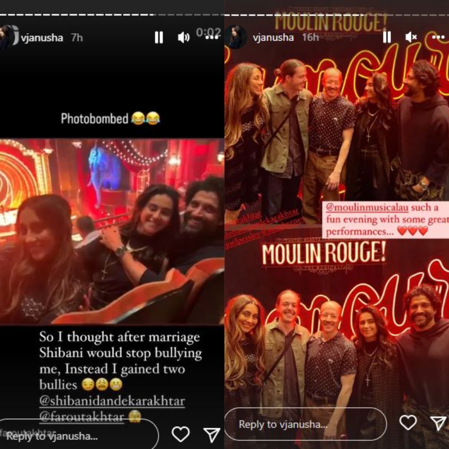 Anusha also dropped a series of pictures and videos on Instagram.