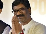 File photo of Jharkhand chief minister Hemant Soren. (Hindustan Times) File photo of Jharkhand chief minister Hemant Soren. (Hindustan Times)