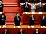 Chinese President Xi Jinping at Communist Party of China's conference Chinese President Xi Jinping at Communist Party of China's conference