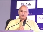 Sisodia spoke about the CBI raid at a conference on Saturday morning.&nbsp;