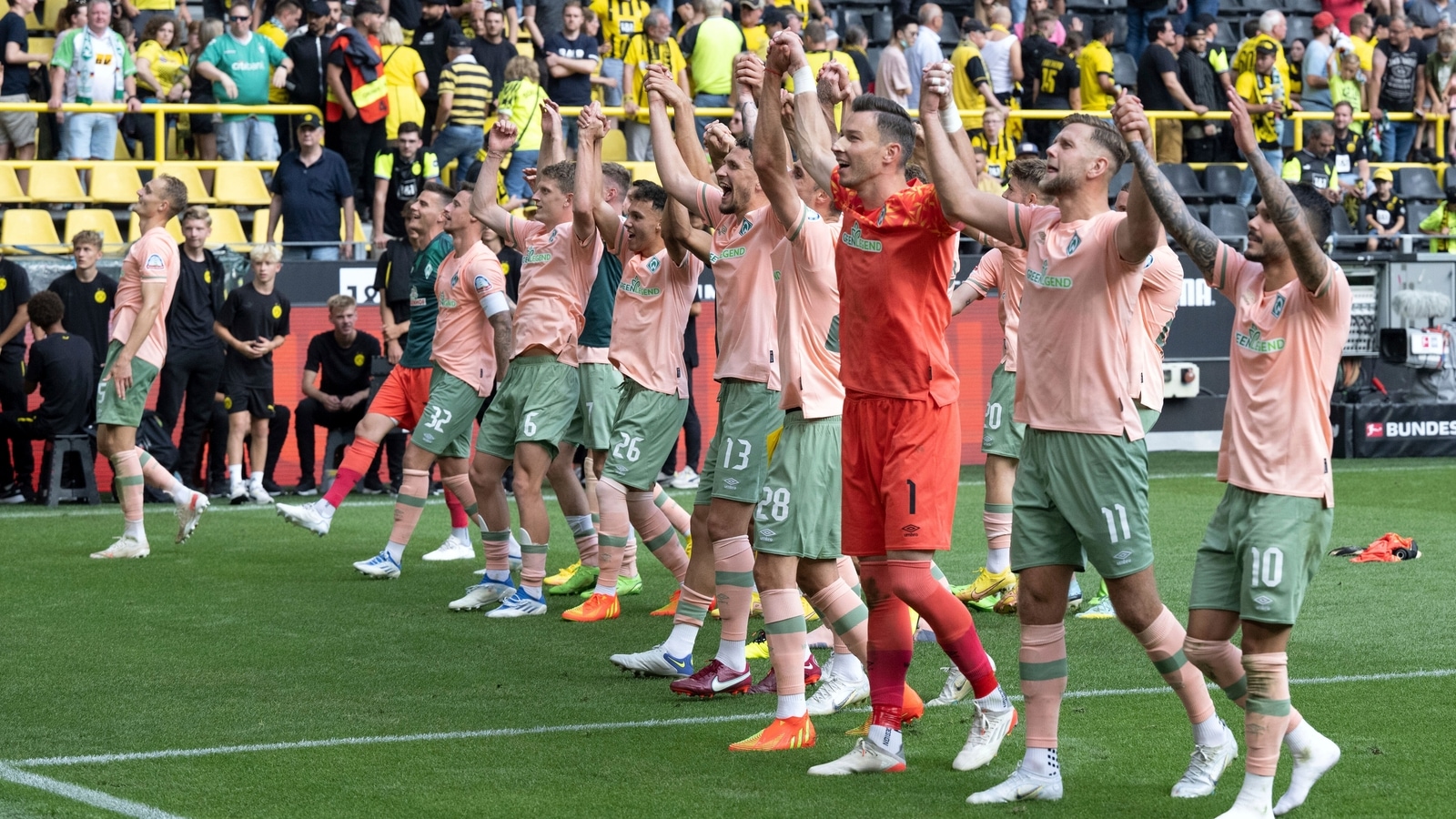 Dortmund stunned at home with 3-goal comeback from Bremen