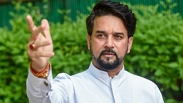 Union minister Anurag Thakur.