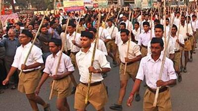 There are 60,929 shakhas spread across 38,390 locations in the country, according to the annual report presented at the March annual meeting of the Akhil Bharatiya Pratinidhi Sabha, the apex decision making body of the RSS. (AP File photo) There are 60,929 shakhas spread across 38,390 locations in the country, according to the annual report presented at the March annual meeting of the Akhil Bharatiya Pratinidhi Sabha, the apex decision making body of the RSS. (AP File photo)