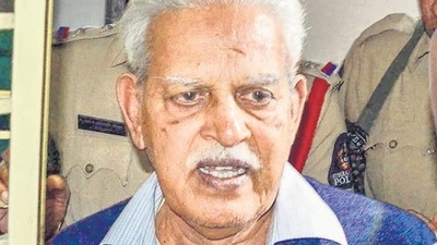 Telugu poet-social activist Varavara Rao. (PTI Photo) Telugu poet-social activist Varavara Rao. (PTI Photo)