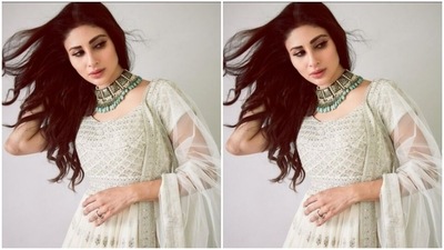Assisted by makeup artist Albert Chettiar, Mouni decked up in nude eyeshadow, black eyeliner, mascara-laden eyelashes, drawn eyebrows, contoured cheeks and a shade of nude lipstick. (Instagram/@imouniroy)
