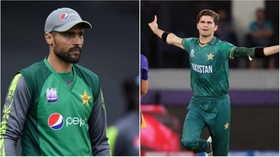 Mohammad Amir; Shaheen Afridi (File) Mohammad Amir; Shaheen Afridi (File)