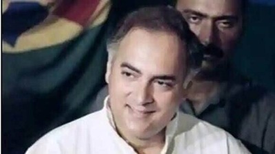 Rajiv Gandhi was deeply interested in development of modern technology in India. (HT Photo )