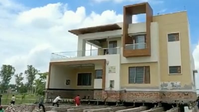 The house is around 3000-3500 square feet in size, and Sukhi spent over  ₹1.5 crore' on its development.