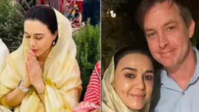 Preity Zinta shares video from Janmashtami celebration.