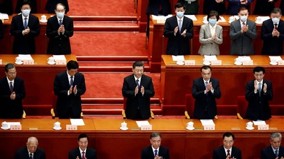 Chinese President Xi Jinping at Communist Party of China's conference (File) Chinese President Xi Jinping at Communist Party of China's conference (File)