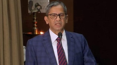 Chief Justice of India NV Ramana (ANI) Chief Justice of India NV Ramana (ANI)