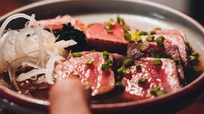 Bluefin tuna, one of the most sought-after tuna in Japanese cuisine, is the most expensive seafood in the world costing around $3,600 per pound. The reason being Bluefin tuna is massive in size and is rare to find. (Unsplash) Bluefin tuna, one of the most sought-after tuna in Japanese cuisine, is the most expensive seafood in the world costing around $3,600 per pound. The reason being Bluefin tuna is massive in size and is rare to find. (Unsplash)