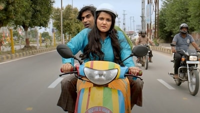 Sanah Kapur in a still from Saroj Ka Rishta trailer. Sanah Kapur in a still from Saroj Ka Rishta trailer.