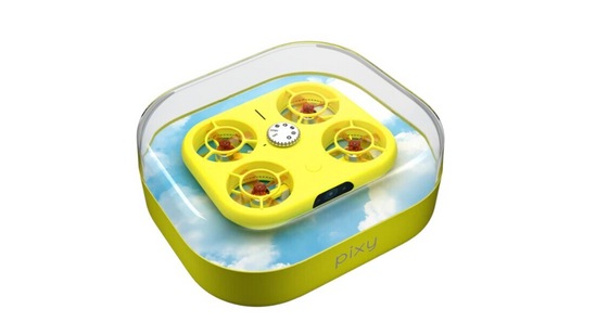 Pixy is pocket-sized drone capable of sending footage and photos wirelessly on snapchat app in phone.(Pixy) Pixy is pocket-sized drone capable of sending footage and photos wirelessly on snapchat app in phone.(Pixy)