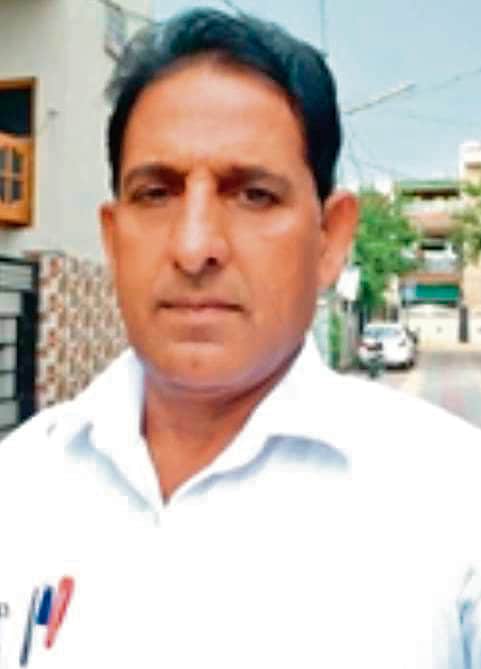 Congress councillor Asha Sharma’s husband Bhupinder Sharma. (HT) Congress councillor Asha Sharma’s husband Bhupinder Sharma. (HT)