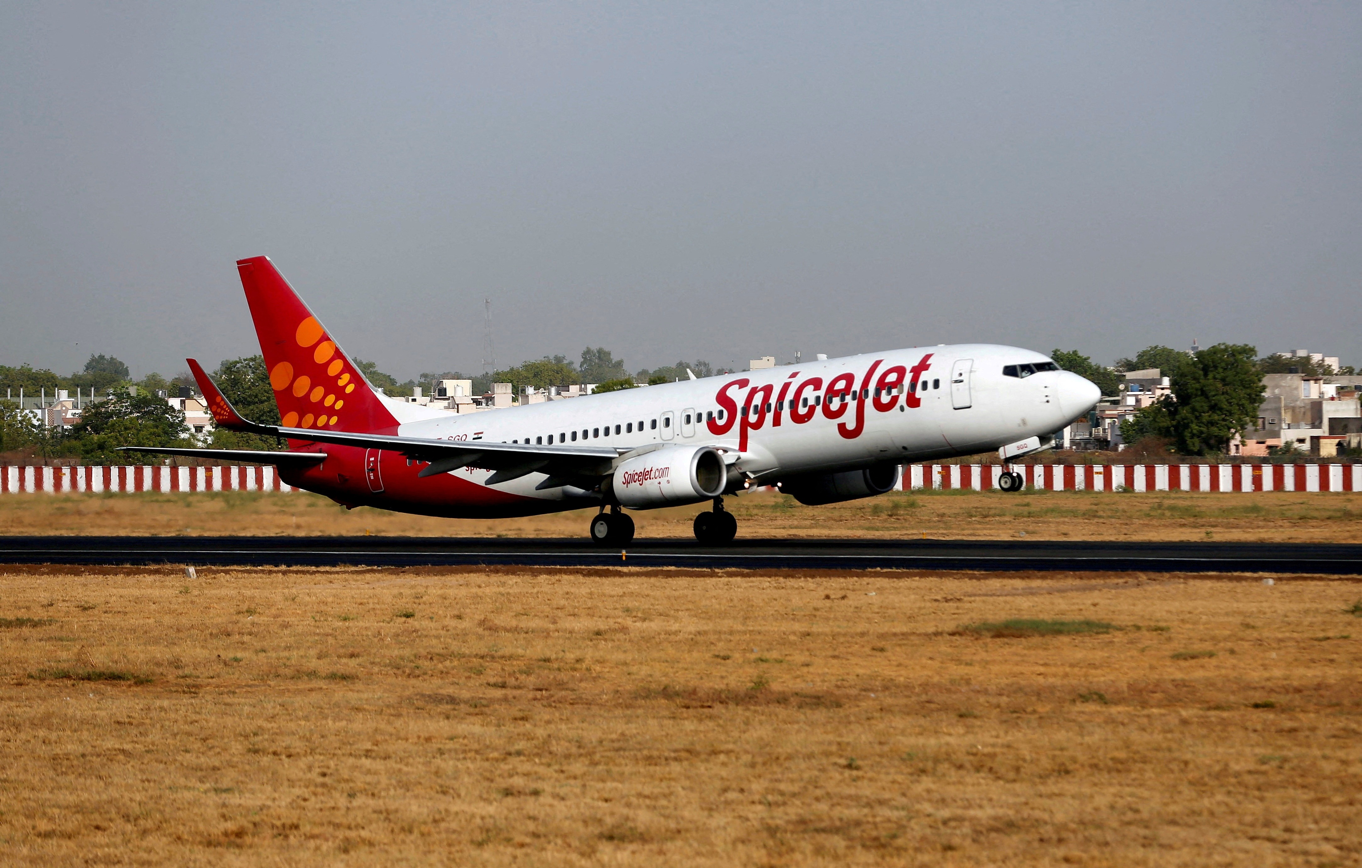 File photo of a SpiceJet passenger Boeing 737-800 aircraft. (REUTERS)