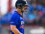 India's Ishan Kishan walks back after getting dismissed(Twitter) India's Ishan Kishan walks back after getting dismissed(Twitter)