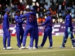 Team India players in action Team India players in action