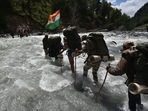 Glimpse of 'Azadi Ka Amrit Mahotsav' Long Range Patrol (LRP) of ITBP in Uttarkashi, Uttarakhand.