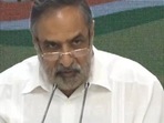 Former Union minister and prominent G23 leader Anand Sharma.(File photo) Former Union minister and prominent G23 leader Anand Sharma.(File photo)