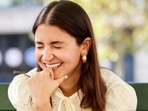 Loved Anushka Sharma's lace crop top and shorts for her happy no-makeup photoshoot in a park? It costs <span class='webrupee'>₹</span>31k Loved Anushka Sharma's lace crop top and shorts for her happy no-makeup photoshoot in a park? It costs <span class='webrupee'>₹</span>31k 