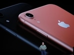 Back view of an Apple iPhone XR. (Reuters)
