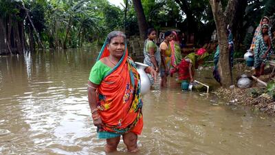 The deep depression that crossed the Odisha coast on Friday evening brought heavy rainfall to the state (ANI) The deep depression that crossed the Odisha coast on Friday evening brought heavy rainfall to the state (ANI)