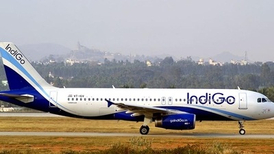IndiGo plane lands safely at Kolkata airport after smoke warning in aircraft. (File Photo) IndiGo plane lands safely at Kolkata airport after smoke warning in aircraft. (File Photo)