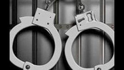 Three police personnel got injured when a group of villagers on Sunday night allegedly attacked a police team in Jind and tried to free an accused outside the office of the detective staff of the police in Jind. (HT Photo/ Representational image)