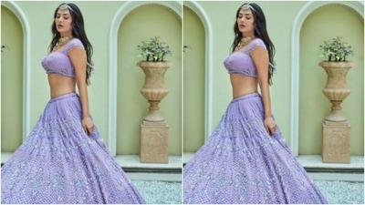 Esha Gupta, in a bridal ensemble, speaks of her 'three favourite colors' (Instagram/@egupta) Esha Gupta, in a bridal ensemble, speaks of her 'three favourite colors' (Instagram/@egupta)