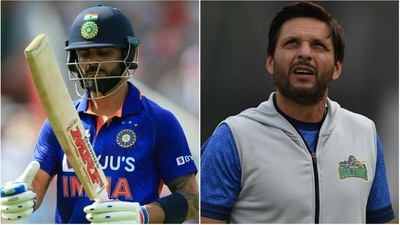 Virat Kohli; Shahid Afridi (File) Virat Kohli; Shahid Afridi (File)
