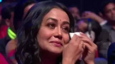 Neha Kakkar talks about people who troll her for crying. Neha Kakkar talks about people who troll her for crying.