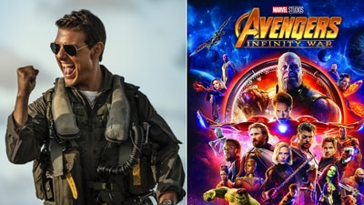Top Gun: Maverick breaks Avengers: Infinity War's box office record.