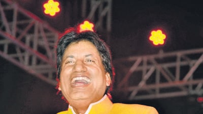 Raju Shrivastava, a comedian (HT File) Raju Shrivastava, a comedian (HT File)