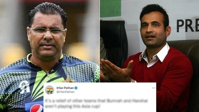 Waqar Younis; Irfan Pathan
