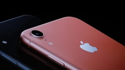 Back view of an Apple iPhone XR. (Reuters)