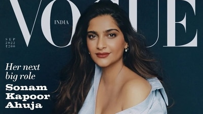 Sonam Kapoor graced the cover of a magazine. Sonam Kapoor graced the cover of a magazine. 