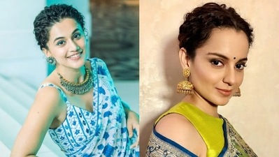 Taapsee Pannu talked about Kangana Ranaut recently. Taapsee Pannu talked about Kangana Ranaut recently.