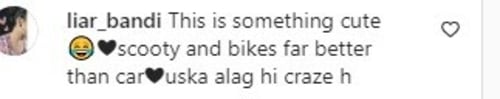 Fan reaction on Kohli-Anushka scooty ride Fan reaction on Kohli-Anushka scooty ride