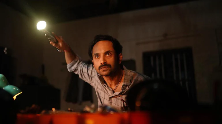 Actor Fahadh Faasil in a still from the Malayalam film Malayankunju.