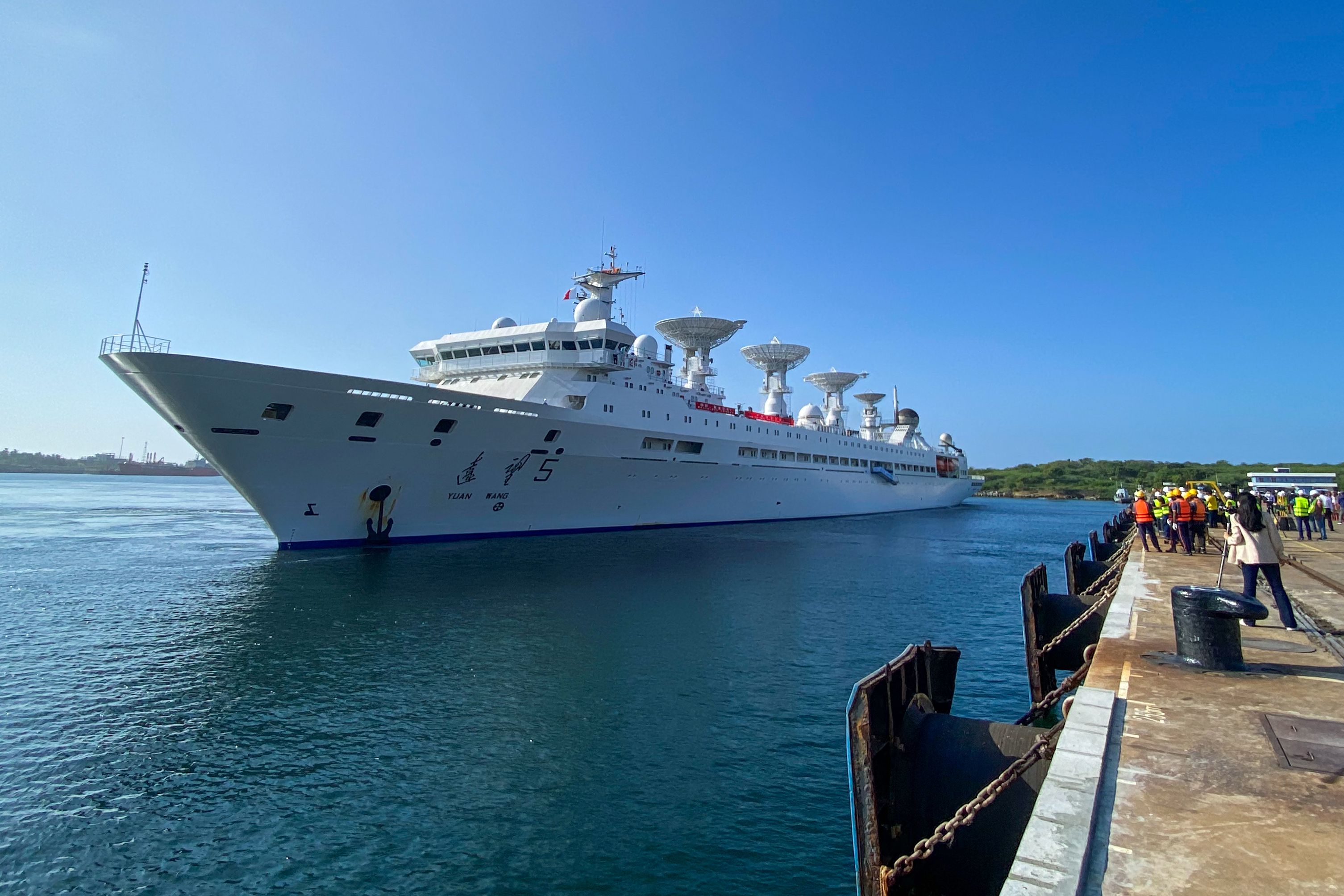 The bigger problem was that the Yuan Wang 5, unlike other Chinese warships that have docked at Colombo port, berthed at Hambantota, which has been under Chinese control for almost five years. (AFP) The bigger problem was that the Yuan Wang 5, unlike other Chinese warships that have docked at Colombo port, berthed at Hambantota, which has been under Chinese control for almost five years. (AFP)