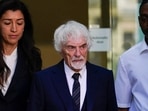 Former Formula One boss, Bernie Ecclestone, leaves Westminster Magistrates Court, in London, Monday.(AP) Former Formula One boss, Bernie Ecclestone, leaves Westminster Magistrates Court, in London, Monday.(AP)