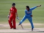 Deepak Hooda in action during the U-19 days Deepak Hooda in action during the U-19 days