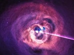 Screengrab from the video shared by Nasa Exoplanets with sound from the Perseus black hole. (Twitter/@NASAExoplanets) Screengrab from the video shared by Nasa Exoplanets with sound from the Perseus black hole. (Twitter/@NASAExoplanets)