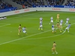 Robert Lewandowski provided an assist to Ansu Fati.