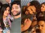 Katrina Kaif in floral top and mini skirt clicks selfie with Siddhant Chaturvedi and Ishaan Khatter, it costs <span class='webrupee'>₹</span>27k (Instagram) Katrina Kaif in floral top and mini skirt clicks selfie with Siddhant Chaturvedi and Ishaan Khatter, it costs <span class='webrupee'>₹</span>27k (Instagram)